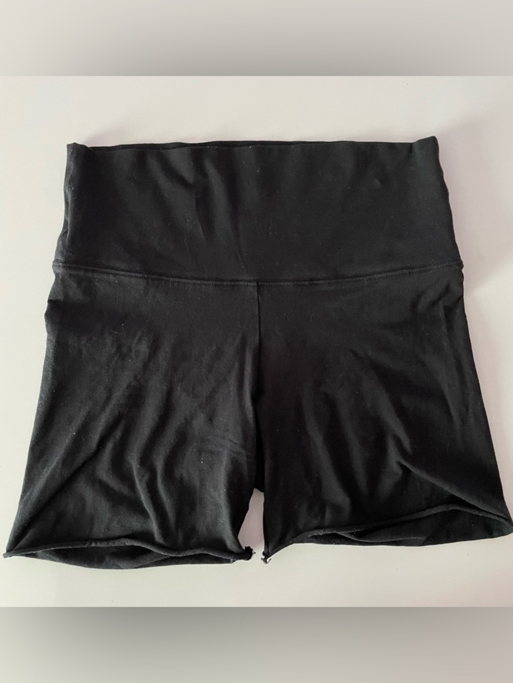TNA Black High-Rise Bike Shorts